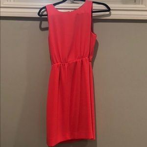 Jcrew coral pink dresss